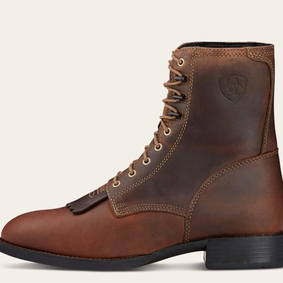 Ariat Men’s Heritage Lacer Distressed Brown - 9.5 EE Wide - Picture 3 of 5